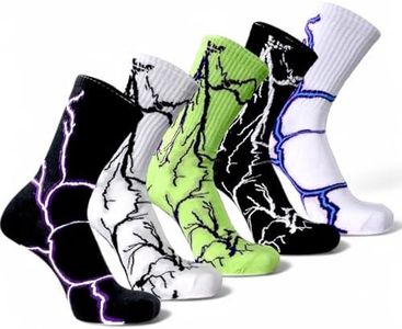 Sockscarving Feel The Comfort 100% Cotton Premium 5 Pairs Regular Socks Soft Fabric Pattern Contrast Colors High Ankle Full-Length Men & Women Stretchable Free Size Anti Odur Sweat Free Anti Slip