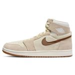 Nike Mens Air Jordan 1 Zm Air CMFT 2-Sail/Legend Coffee-Legend Md Brown-Dv1307-120-9Uk, Running Shoes