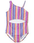 OshKosh B'Gosh Girls' One-Piece Swimwear, Pink Stripe, 2T