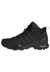 adidas Men's Terrex Swift R2 Mid Gore-TEX Hiking Shoes, Core Black/Core Black/Carbon, 11 UK