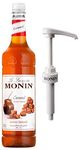 Monin Caramel Syrup 1ltr and Pump