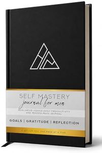Self-Mastery Journal for Men with Prompts - 13 Week Guided Gratitude Journal - 5 Minute Journal - Reflection Manifestation Journals for Mindfulness - Self Care Journal - Goal Journal for Women & Men