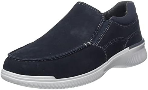 Clarks Men's Donaway Free Loafer, Navy Waxy, 10 UK