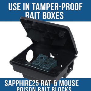 Max Strength Rodent Bait Blocks 300g – Powerful Mouse & Rat Killer