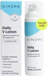 Kindra Daily V Moisturizer Lotion XL - FSA HSA Eligible Vaginal Cream For Vaginal Dryness And Discomfort - Hormone Free, Gyn Tested, pH-balanced, Doctor Recommended - Up to 160 Applications