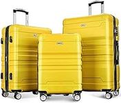 Merax Luggage Sets 3 Piece Suitcase
