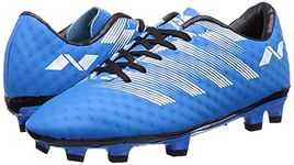 NIVIA - - Step Out & Play 4997BL Other Treffer Football Stud5 UK(Blue) Inter Polyester Cloth Reinforcement Offer Increased Stability and Support in The Important Lateral and Medial Movements