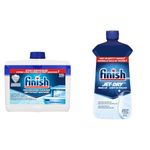 Finish Dishwasher Cleaner (250 ml) + Finish Jet Dry Rinse Aid (621 ml)