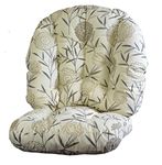 Gilda Replacement Cane Furniture RENO SWIVEL - CUSHIONS ONLY Wicker Rattan Conservatory (Bamboo Natural)