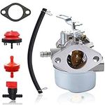 ZAMDOE 640052 Carburetor Replacement for Tecumseh HMSK80 HMSK90 8hp 9hp 10hp LH318SA LH358SA Snow Blower Generator Chipper Shredder for 640054 640058 640058A 640349