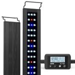 NICREW C10 Plants LED Aquarium Light, 18-24 in, 13 Watts, Full Spectrum Fish Tank Light with Timer, Day and Night Cycle, Brightness Adjustable