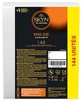 Skyn King Size, 144 Condoms, Large Size, Mega Pack