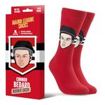 Major League Socks - NHL Chicago - CONNOR BEDARD - Hockey Fan Holiday Gift Unisex Apparel (Size 7-13)