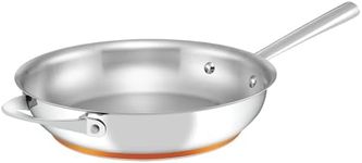 Essteele Per Vita Copper Base Stainless Steel Induction Open French Skillet 28cm