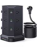 Surge Protector Power Strip Tower, 