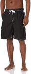 Kanu Surf Men's Barracuda Trunks, Black, Large