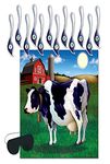 Beistle 66676 Pin The Tail on The Cow Game, 17-Inch by 18-1/4-Inch