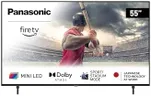 Panasonic W95 Series 55-inch Mini LED 4K Ultra HD Smart Fire TV, Sport Stadium Mode, ATSC3.0, Dolby Vision IQ, Dolby Atmos, HDR10+ Adaptive, Press and Ask Alexa, 144Hz, Wall-mountable - 55W95AP