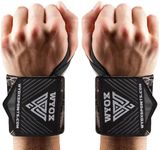 WYOX 18" Wrist Wraps for Lifting | Thumb Loop Wrist Wraps for Powerlifting, Bench Press & Weightlifting | Wrist Support Braces for Men & Women | Gym Workout Bands for Stability & Muscle Protection