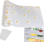 AHYUANBA Refrigerator Liners,Non-Adhesive Shelf Liner Waterproof Transparent Refrigerator Mats,Washable Shelf Liners for Kitchen Cabinets, Storage, Kitchen,Desks,Deco Shelf Liners (17.7x78.7in)