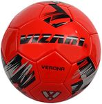 Vizari Verona Soccer Ball | Outdoor Soccer Ball with Durable TPS Shell and Reinforced Butyl Bladder | Youth Soccer Ball Ideal for Practice (Pack of 1,6 &12)