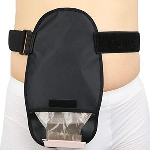 Waterproof Ostomy Bag Cover Belt Adjustable Washable Colostomy Bag Covers Protector Reusable Stoma Urostomy Ileostomy Pouch Supplies Leak-proof Odour Masking Noise Reduction for Patients Women Men