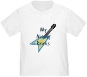 CafePress My Nanny Rocks W/Guitar T