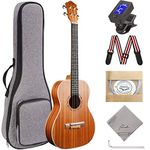 Ranch Baritone Ukulele 30 inch Professional ukelele Instrument Kit for Adults Beginners and Professional Players ukalalee Starter Pack Bundle Gig bag, Tuner, Strap, Adjustable Tool Set