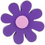 Dreamxue Purple Daisy Car Antenna Topper/Auto Mirror Dangler/Toppers Aerial Ball Antenna Topper Cute Dashboard Accessories for Women Men