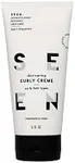 SEEN Curly Creme, Fragrance Free - Non-Comedogenic & Sulfate Free Curl Defining Styling Hair Cream- Anti Frizz- Heat Protectant- Safe for Sensitive Skin