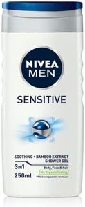 Nivea Men Gel Douche - Sensitive (250ml) - Paquet de 6