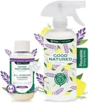 Good Natured Brand All-Purpose Cleaner Concentrate + 16 oz Bottle | Biodegradable Multi-Surface Cleaner | Natural Lemon Essential Oil | Multipurpose Cleaner