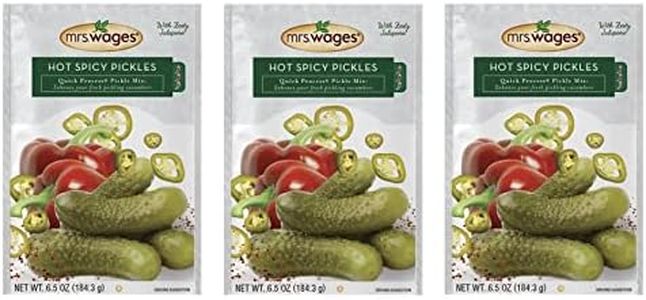 Mrs. Wages Spicy Pickling Mix, Hot 6.5oz (3 pack)