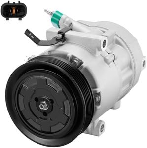 BDFHYK 197383 Air Conditioning A/C Compressor with Clutch Compatible with Hyundai Elantra 2014-2017, Compatible with Kia Forte, Forte Koup, Forte5 14-16, Soul 2014-2019, Replacement 198383