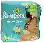 Pampers Baby Dry Diapers - Size 4 (28 ct)