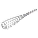 NEO Heavy French Whisk with Sturdy Wire Hand blender for Cooking, Mixing, Whisking, Baking for Professional Chefs/Bakery/Restaurant/Hotel/Kitchen use. Made in India. (18 inches)