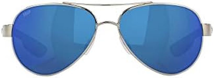 Costa del Mar Loreto Sunglasses Palladium w/White/Blue Mirror 580Plastic