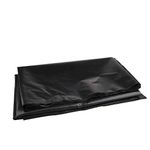 HERUNNA Pond Liner, Black Heavy Duty Pond Liner Protection for Fish Ponds, Streams Fountains and Water Garden, 5x6.6FT