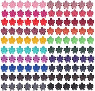 inSowni 120 Pack Flower Mini Hair Claw Clips Small Bang Barrettes for Baby Girls Toddlers Teens Kids