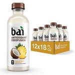 Bai Coconut Flavored Water, Puna Coconut Pineapple, Antioxidant Infused Drink...