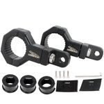 LIZARD GO 0.75 to 1.25" Bar Clamps Heavy Duty for UTV/ATV/Snowmobile/Motorcycle/Scooter Handlebar Mount(2Pack)