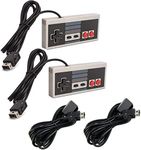 Link-e : 2 X Controller und Verlangerungskabel Kompatibel mit Nintendo Mini/Classic NES Konsole