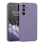kwmobile Case Compatible with Samsung Galaxy A54 5G Case - Slim TPU Silicone Phone Cover - Soft Touch Finish - Violet Purple