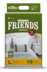 Friends Classic Underpads, Large 60 X 90 cm, Super Absorbent Polymer & Soft Surface, (Pack of 4 X 10) 40s Value Pack Sold by MS Traders