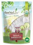 Food to Live Organic Arrowroot Flour, 5 Pounds – Non-GMO Powder, Fine Starch, Grain-Free, Vegan, Bulk. Rich in Dietary Fiber. Natural Food Thickener