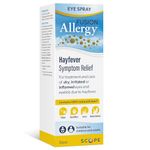 Fusion Allergy Eye Spray with 100% Natural Ectoin - Hydrating Drug Free Treatment for Hay Fever Symptoms and Dry Irritated Eyes - Suitable for Sensitive Eyes (10 ml - 220 doses)