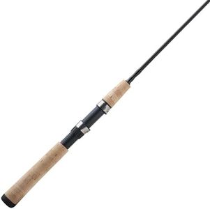 Shakespeare Micro 5' Spinning Rod, 2-Piece Fishing Rod, Graphite Composite Blank, Ultra Light Rod Power, Comfortable Full Cork Handle