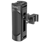 SmallRig Mini NATO Side Handle with Dual 1/4"-20 Screw Mount for Camera Cage, Built-in Wrench, Up and Down Adjustable - 3813