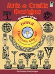 Arts and Crafts Designs CD-ROM and Book (Dover Electronic Clip Art)