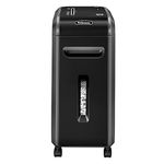 Fellowes Powershred 99Ms 14-Sheet Micro-Cut Heavy Duty Paper Shredder with Auto Reverse (4609001), Black